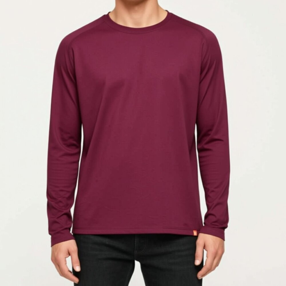 The American Outdoorsman Waffle knit thermal crewneck shirt,  Size L, NWOT (B32)